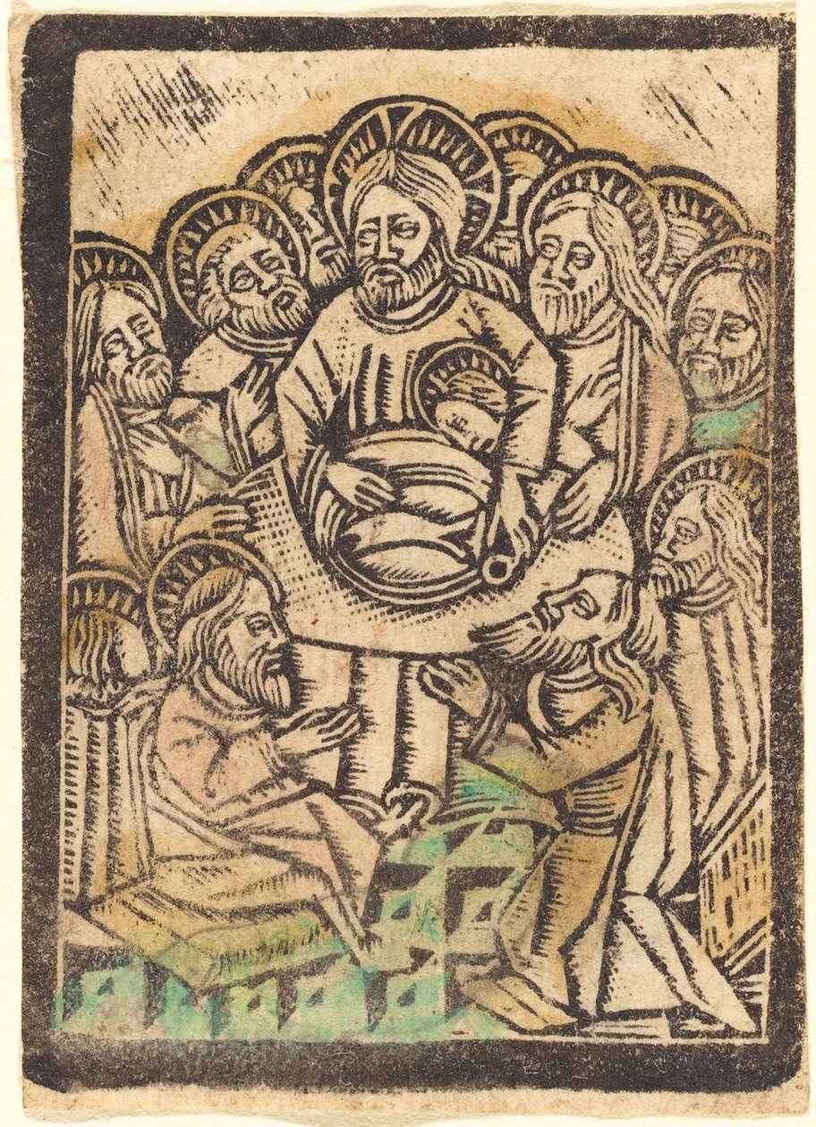 The Last Supper by Workshop of Master of the Aachen Madonna