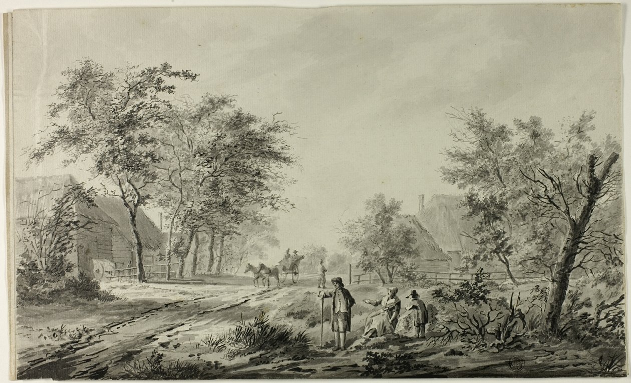 Outskirts of Nodorp by Wouterus Verschuur