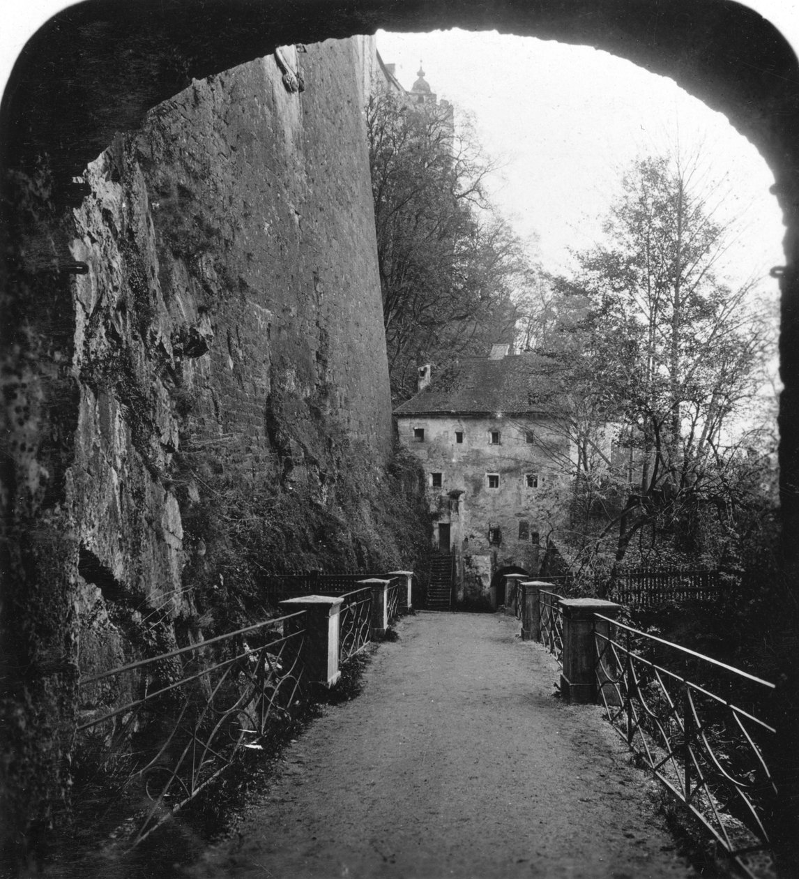 Sperrbogen, Hohensalzburg Fortress, Salzburg, Austria by Wurthle and Sons
