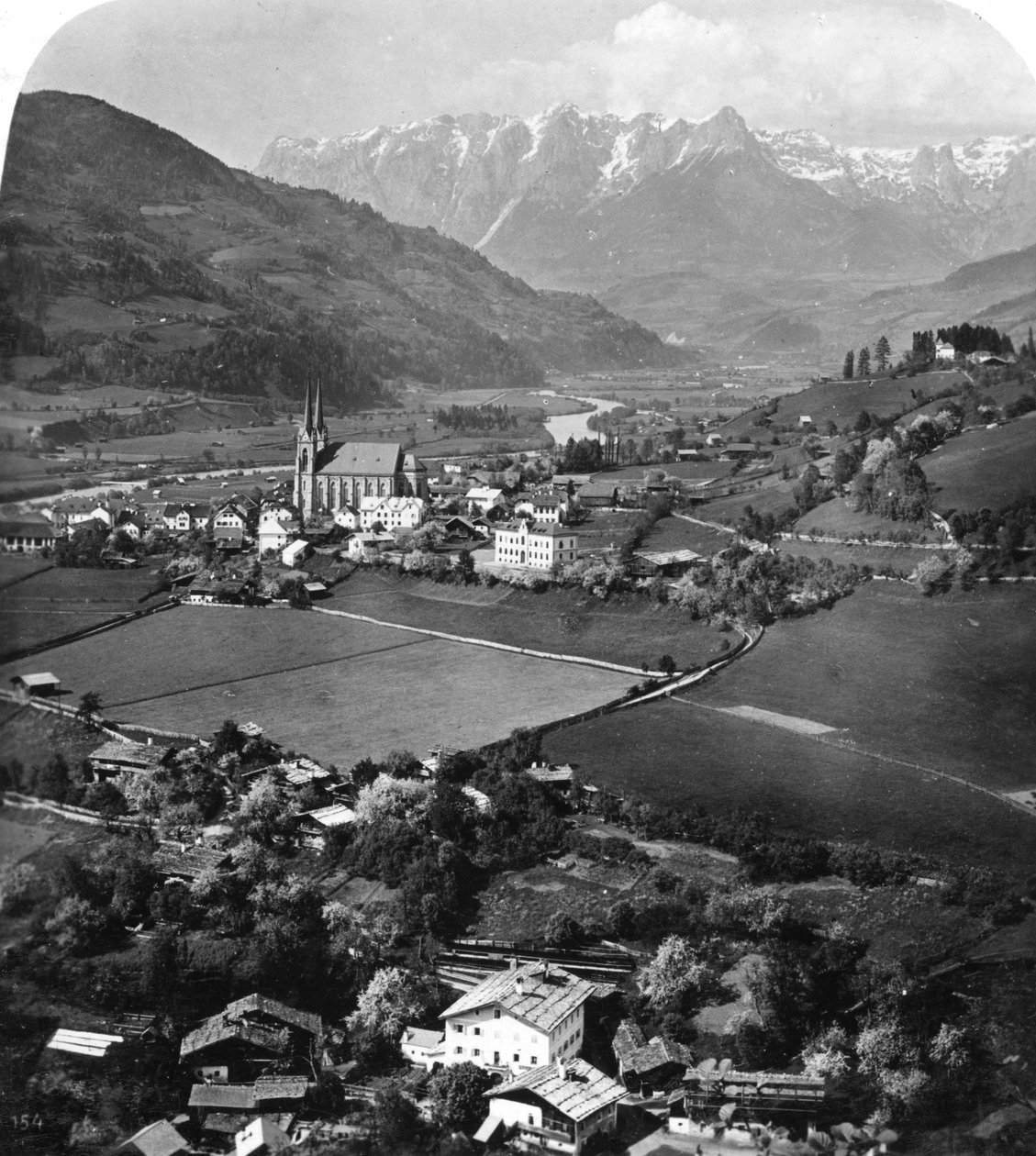 St Johann in the Region of Pongau, Salzburg, Austria by Wurthle and Sons