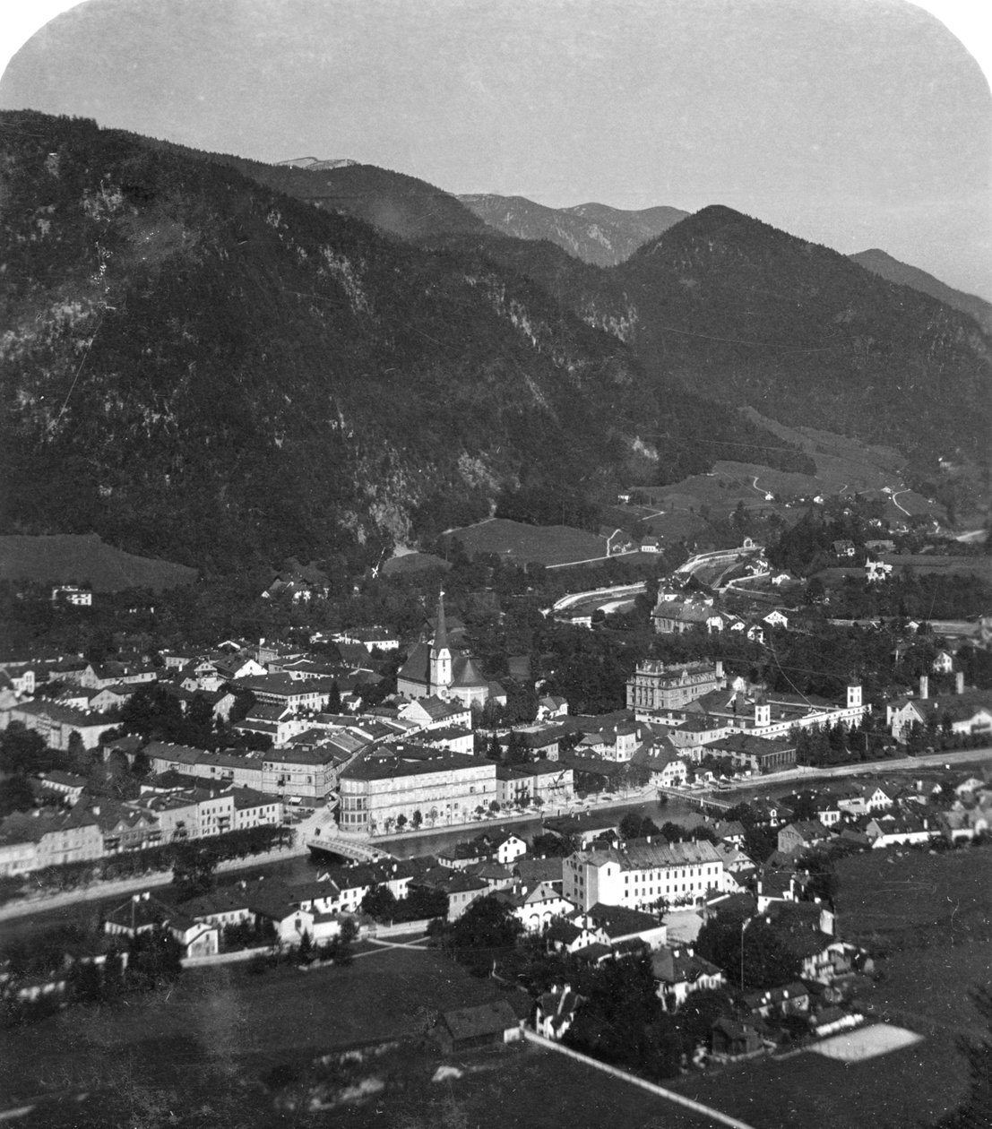 Trauntal Valley, near Bad Ischl, Salzkammergut, Austria by Wurthle and Sons