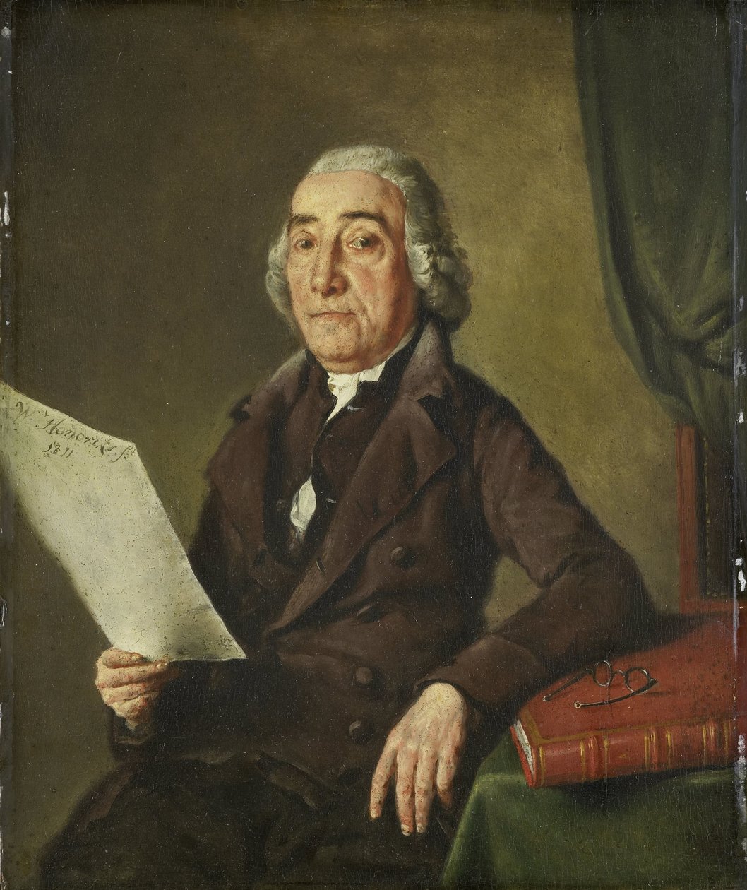 Jacob de Vos Sr, Amsterdam Art Collector by Wybrand Hendriks