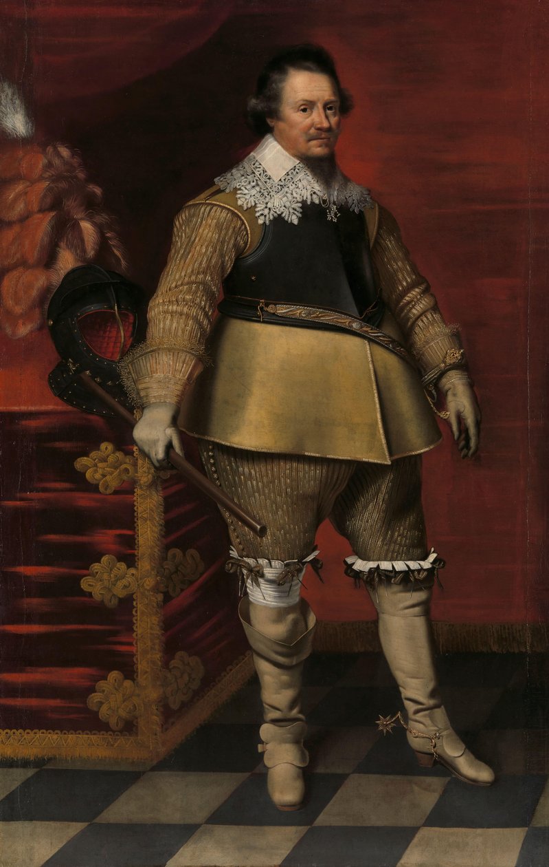 Portrait of Ernst Casimir I, Count of Nassau-Dietz by Wybrand de Geest (I)