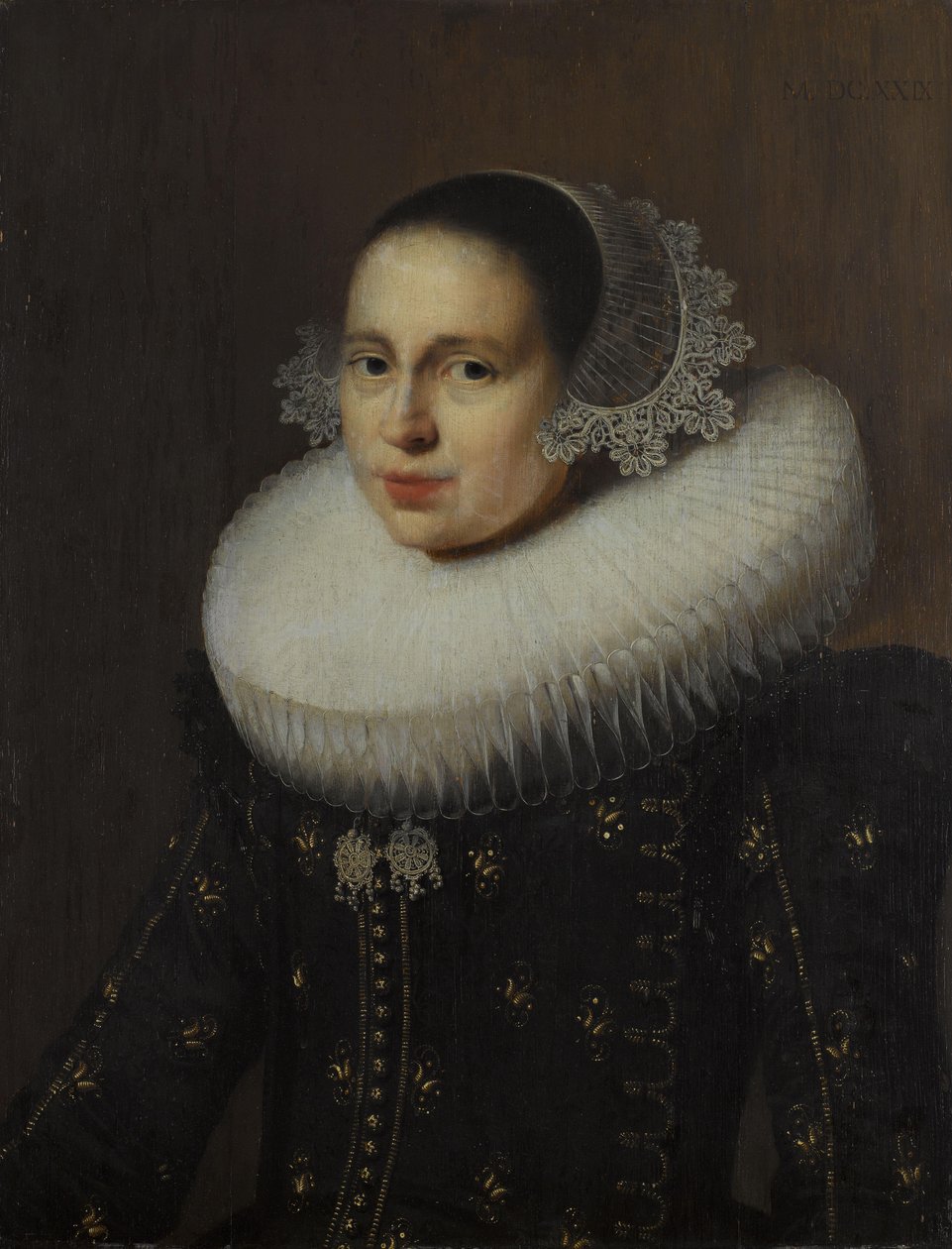 Portrait of Hendrickje Uylenburgh by Wybrand de Geest (I)