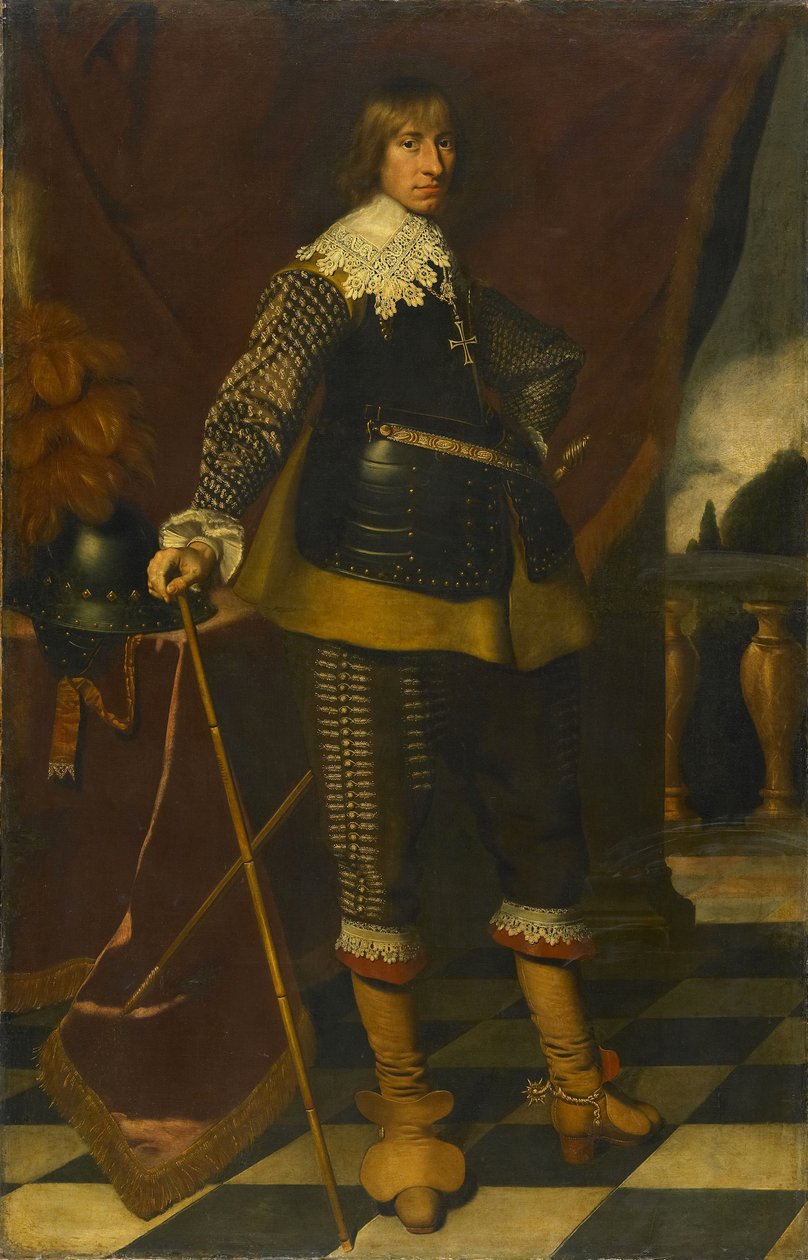Portrait of Hendrik Casimir I van Nassau-Dietz (1612-1640) by Wybrand de Geest