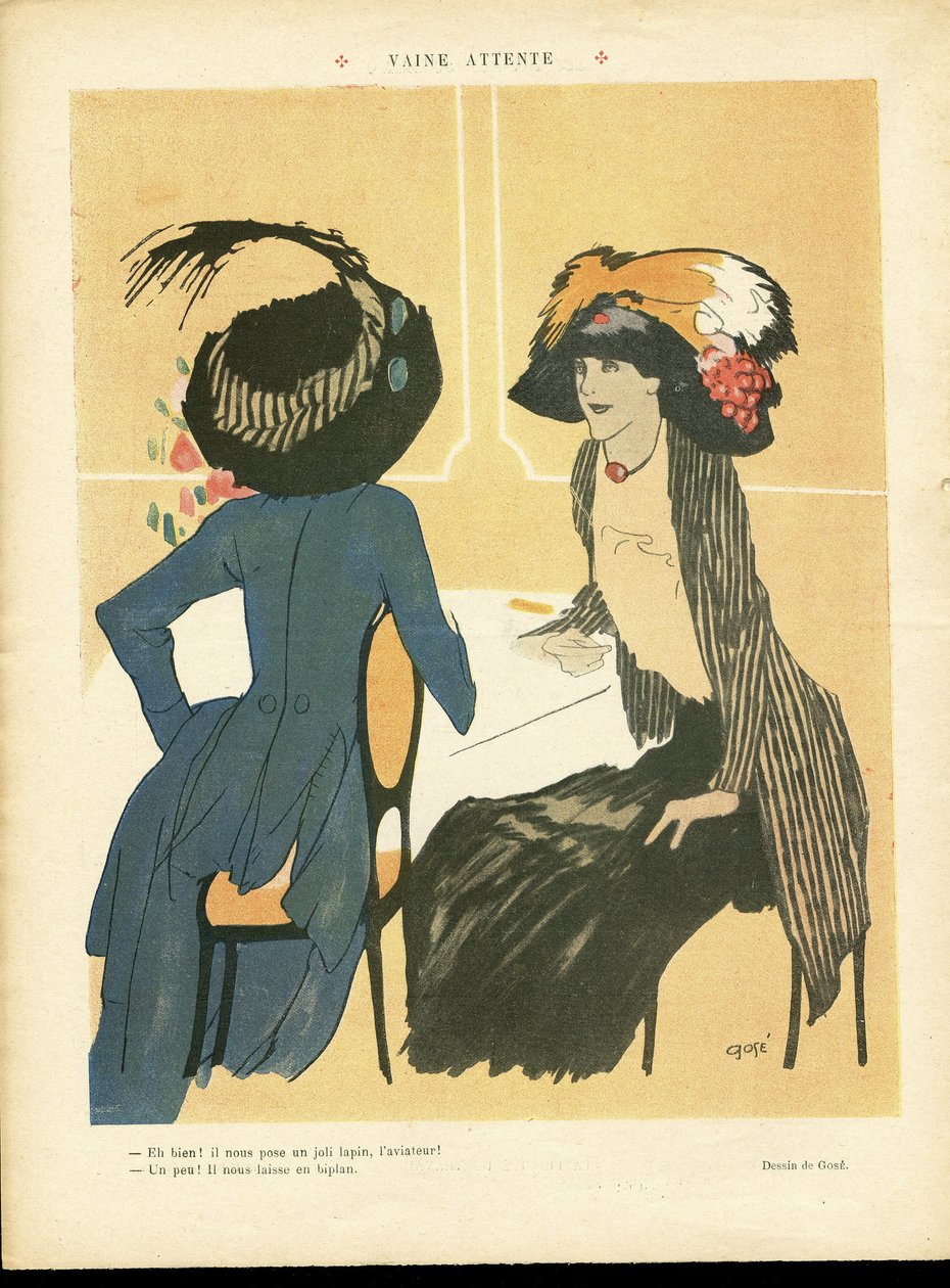 Illustration of Xavier Gose in Le Lire by Xavier Gose