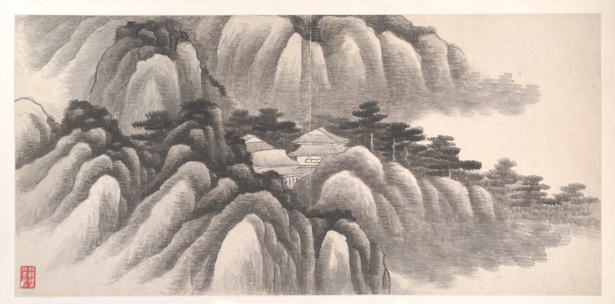 Landscapes of the Twelve Months, ca. 1685 by Xian Gong