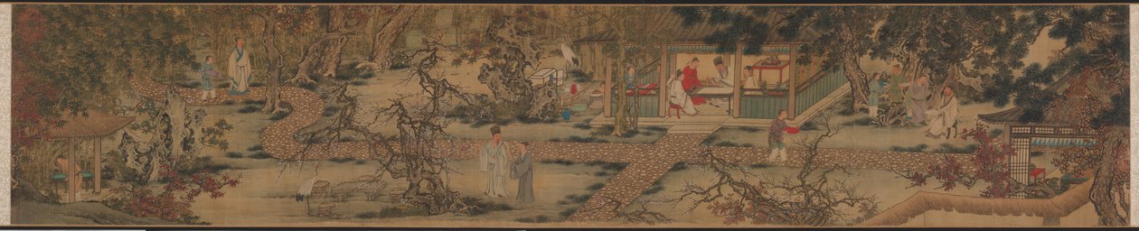 The Nine Elders of the Mountain of Fragrance, 1426-1452 by Xie Huan