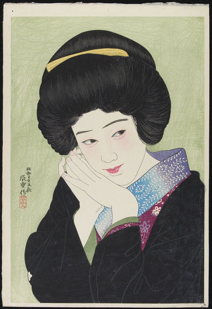 The Actress Sakai Yoneko by Yamanaka Kodo 1869 1945 Yamanaka Kodo 1869 1945