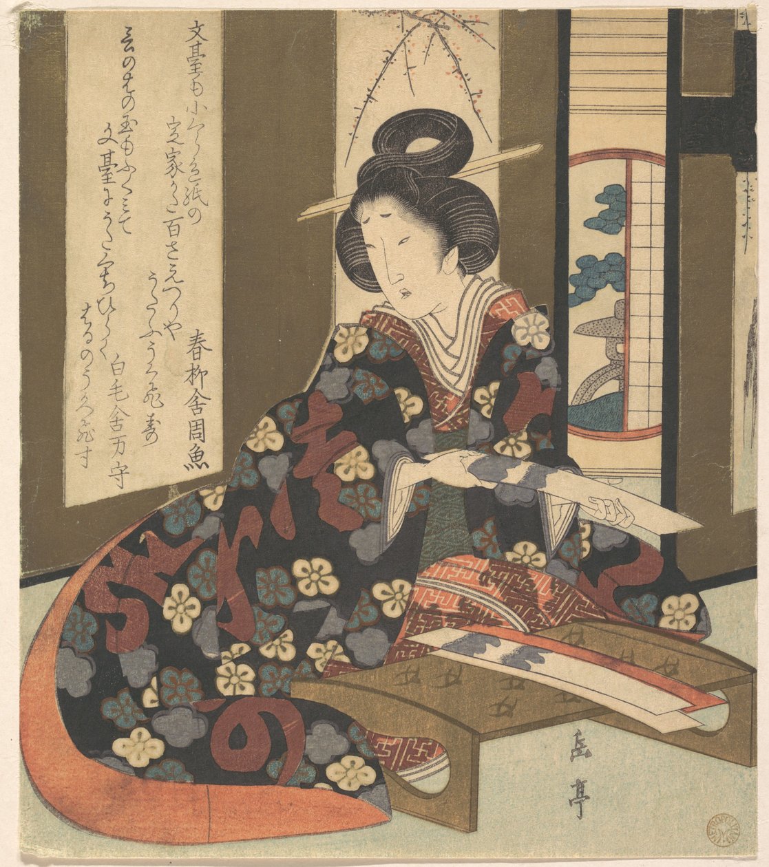 Print by Yashima Gakutei