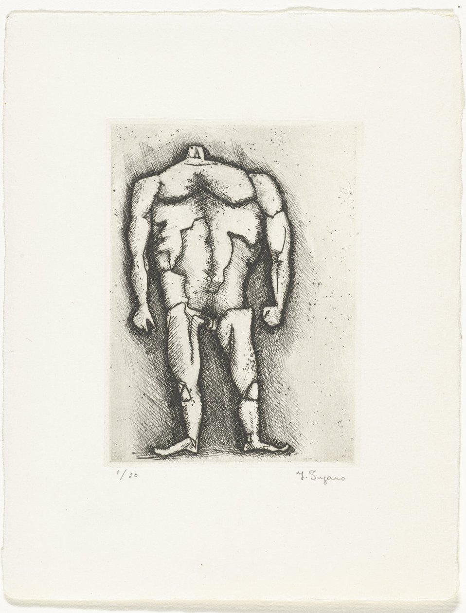 Strong Man by Yo Sugano (signed by artist)