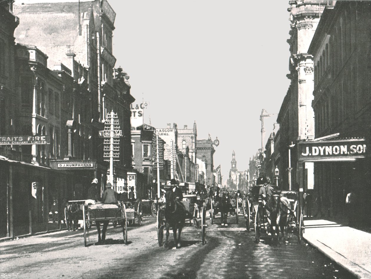 George Street, Sydney, Australia by York and Son