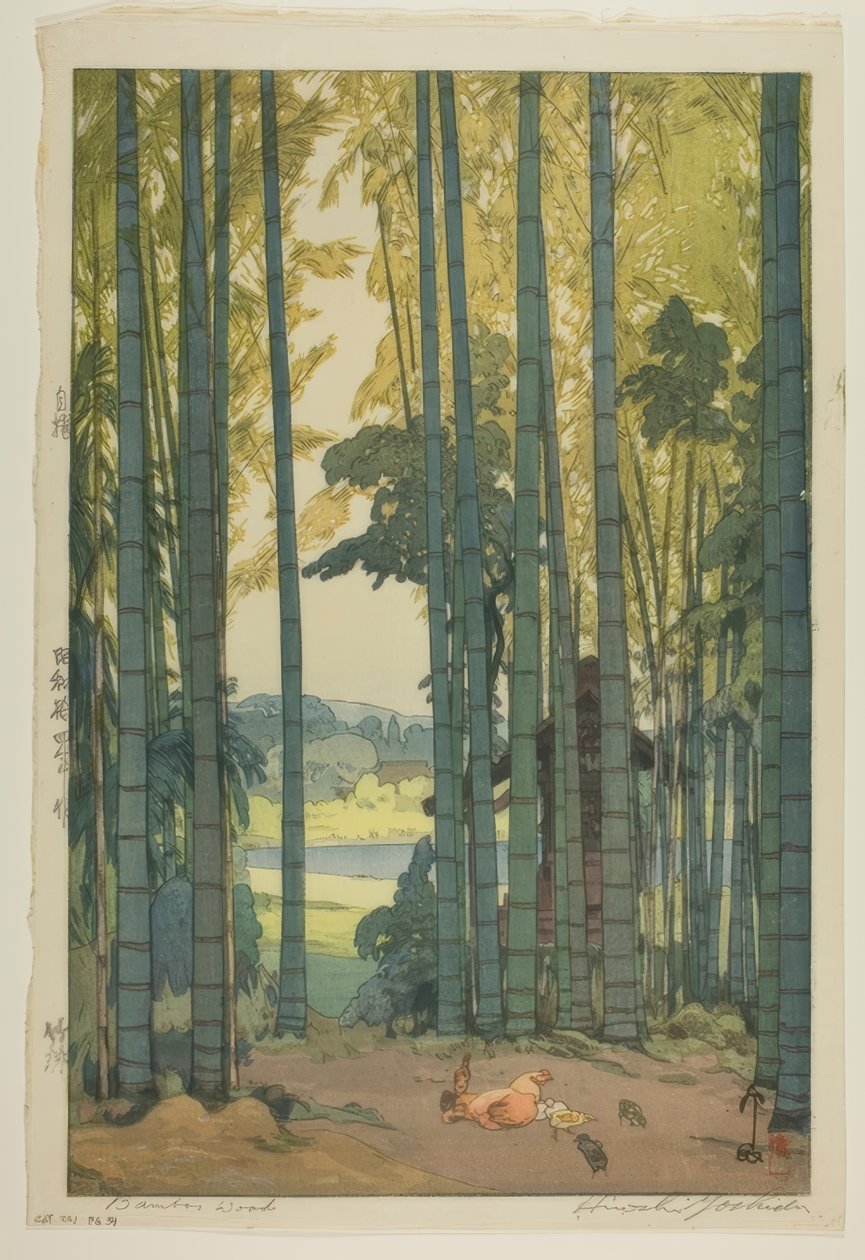 Bamboo Wood by Yoshida Hiroshi