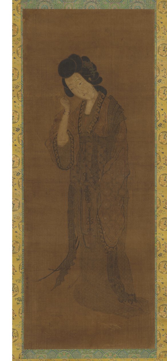 The Standing Figure of a Woman by Yuan Qian
