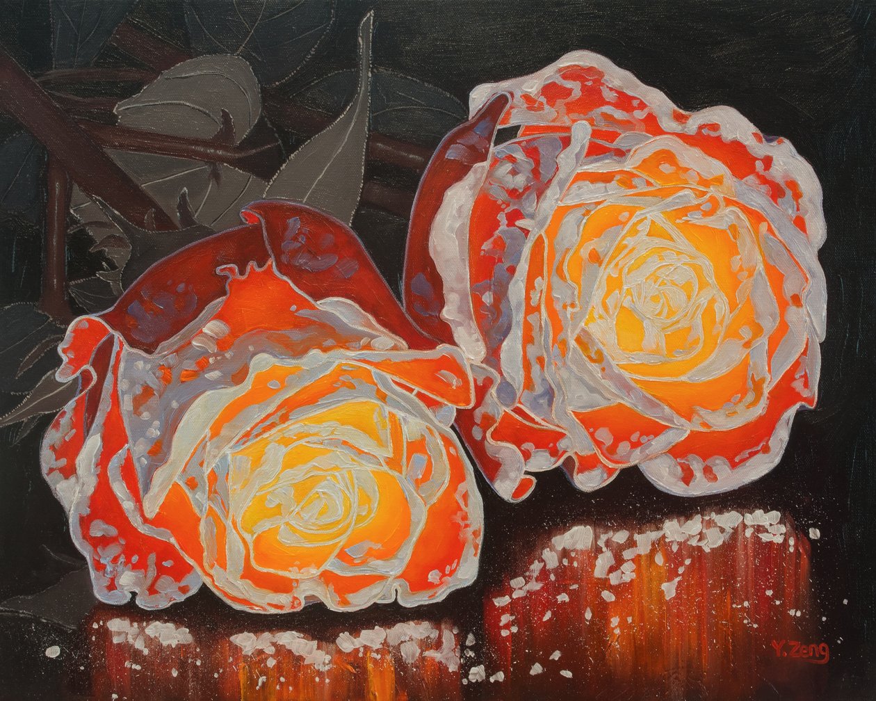 Ash Roses by Yue Zeng