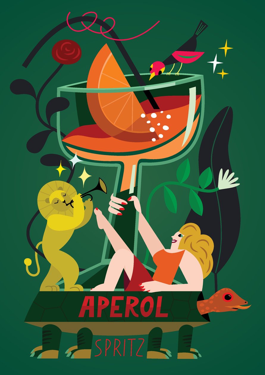 Aperol Spritz, 2017 by Yulia Drobova