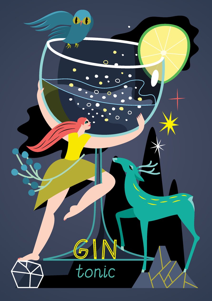 Gin Tonic, 2017 by Yulia Drobova
