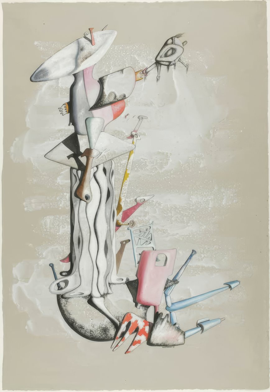 Swimming Grass by Yves Tanguy