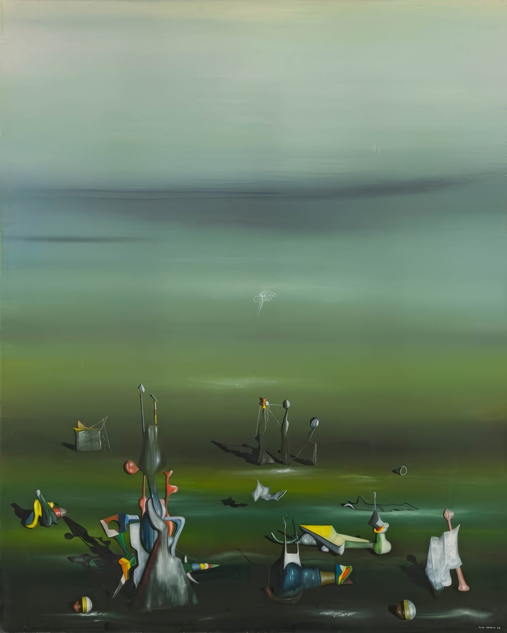 Time and Again by Yves Tanguy