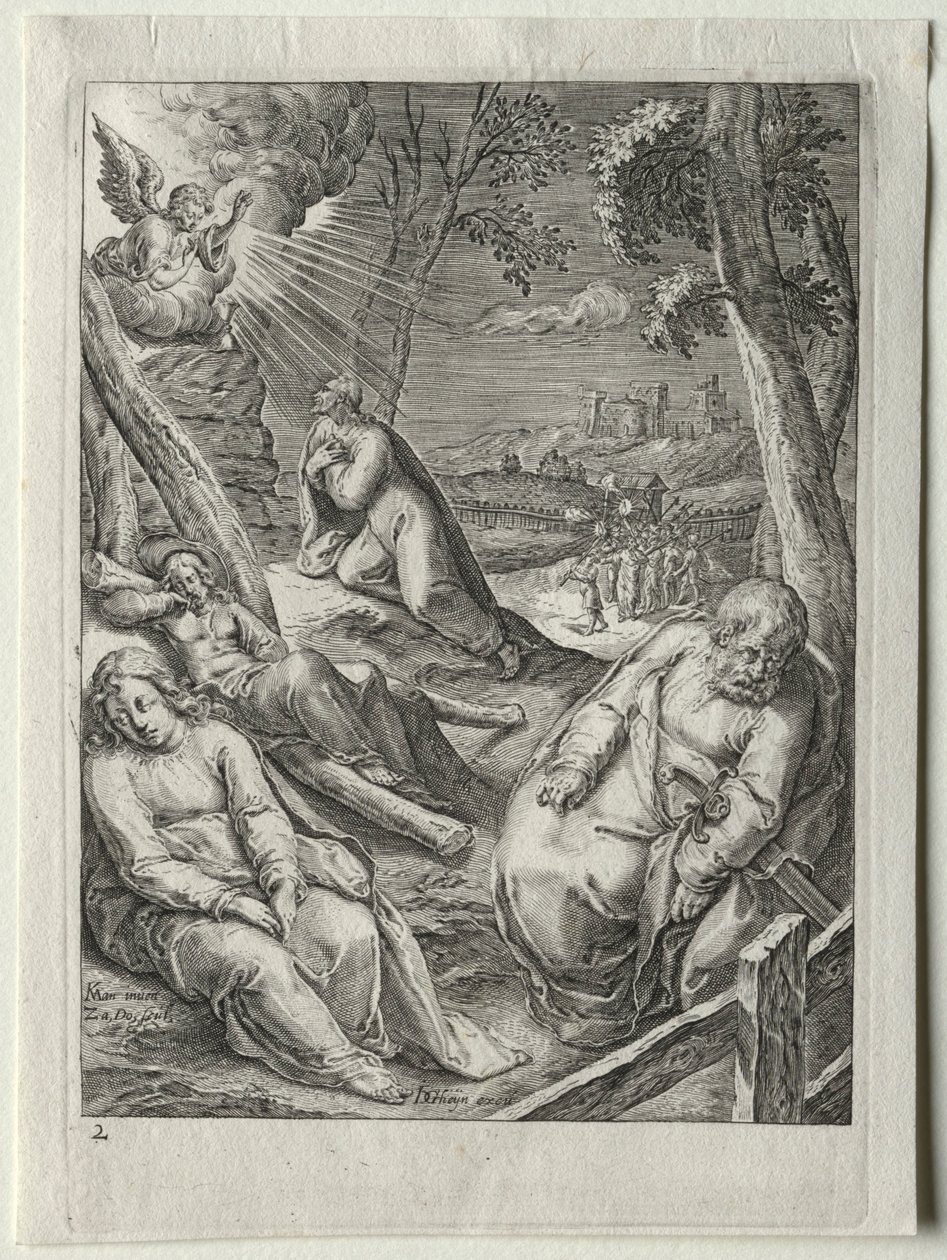 Passion Set: Christ on the Mount of Olives by Zacharias Dolendo