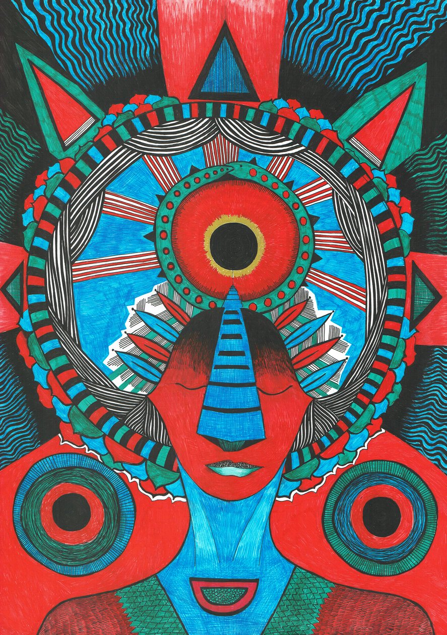 Mind Mandala by Zanara Sabina Nedelcheva Williams