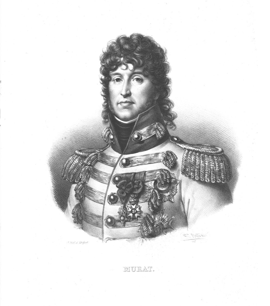 Joachim Murat, c. 1820s by Zephirin Felix Jean Marius Belliard