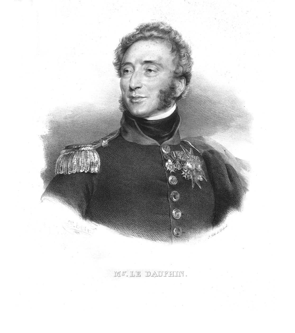 Louis-Antoine, Duke of Angouleme, c1820s by Zephirin Felix Jean Marius Belliard