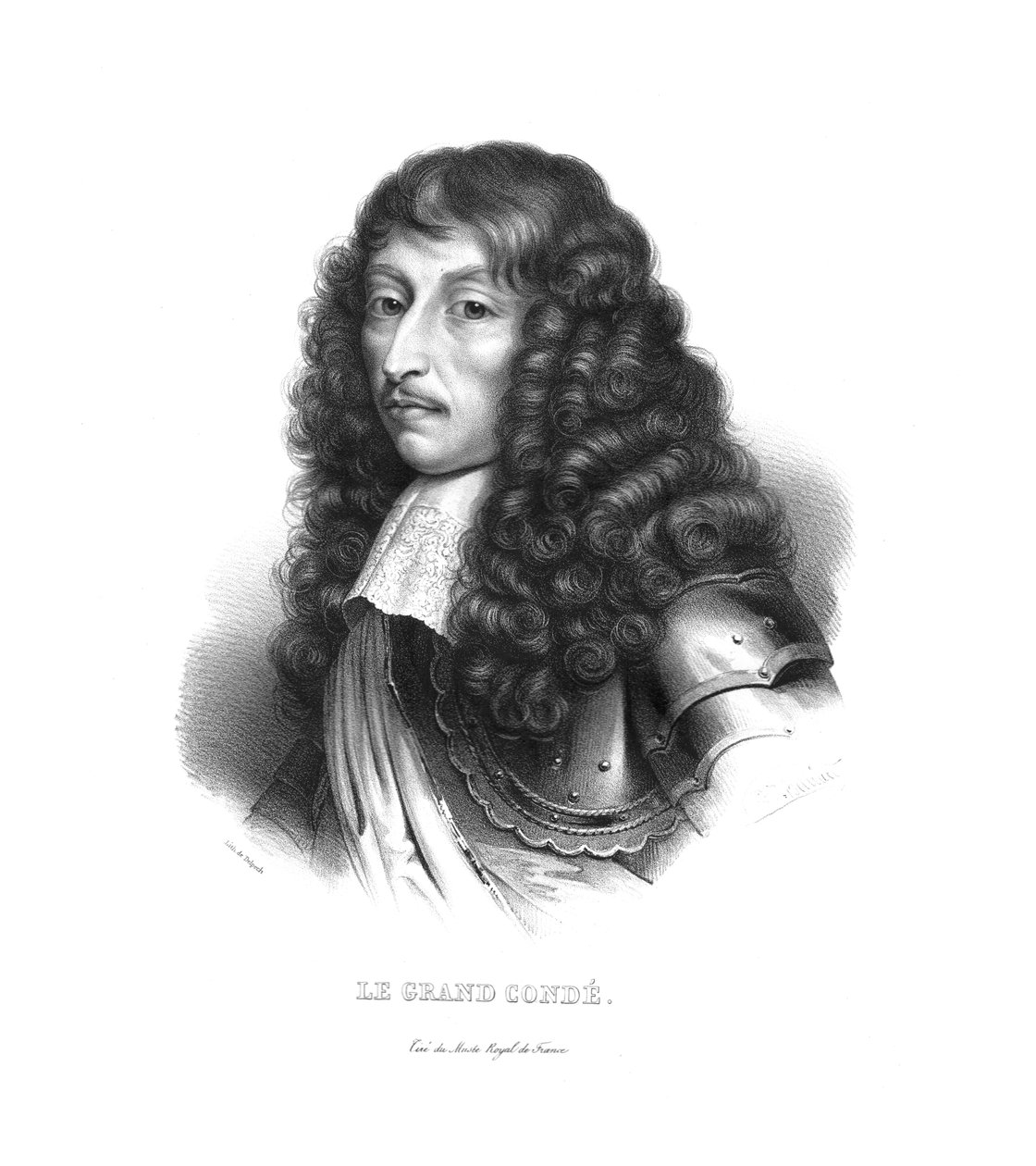 Louis de Bourbon, Prince de Conde by Zephirin Felix Jean Marius Belliard
