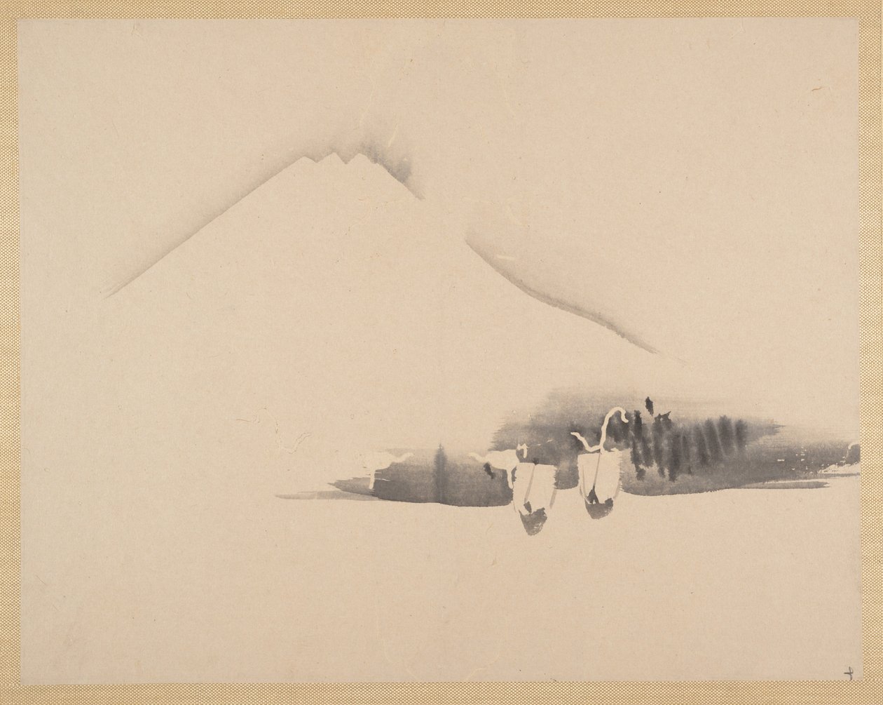 Painting by Zeshin Shibata