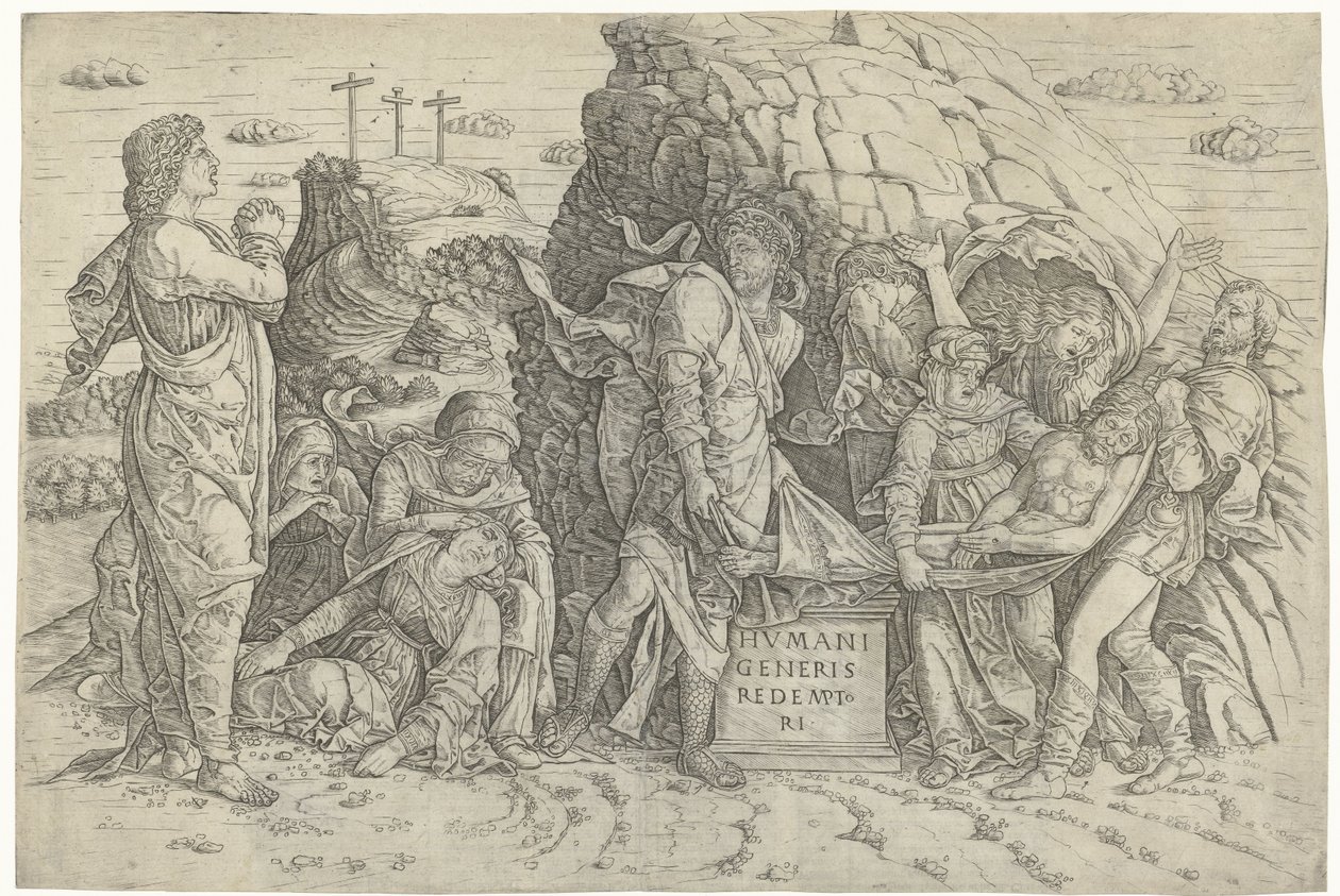 The Entombment of Christ by Zoan Andrea (possibly)