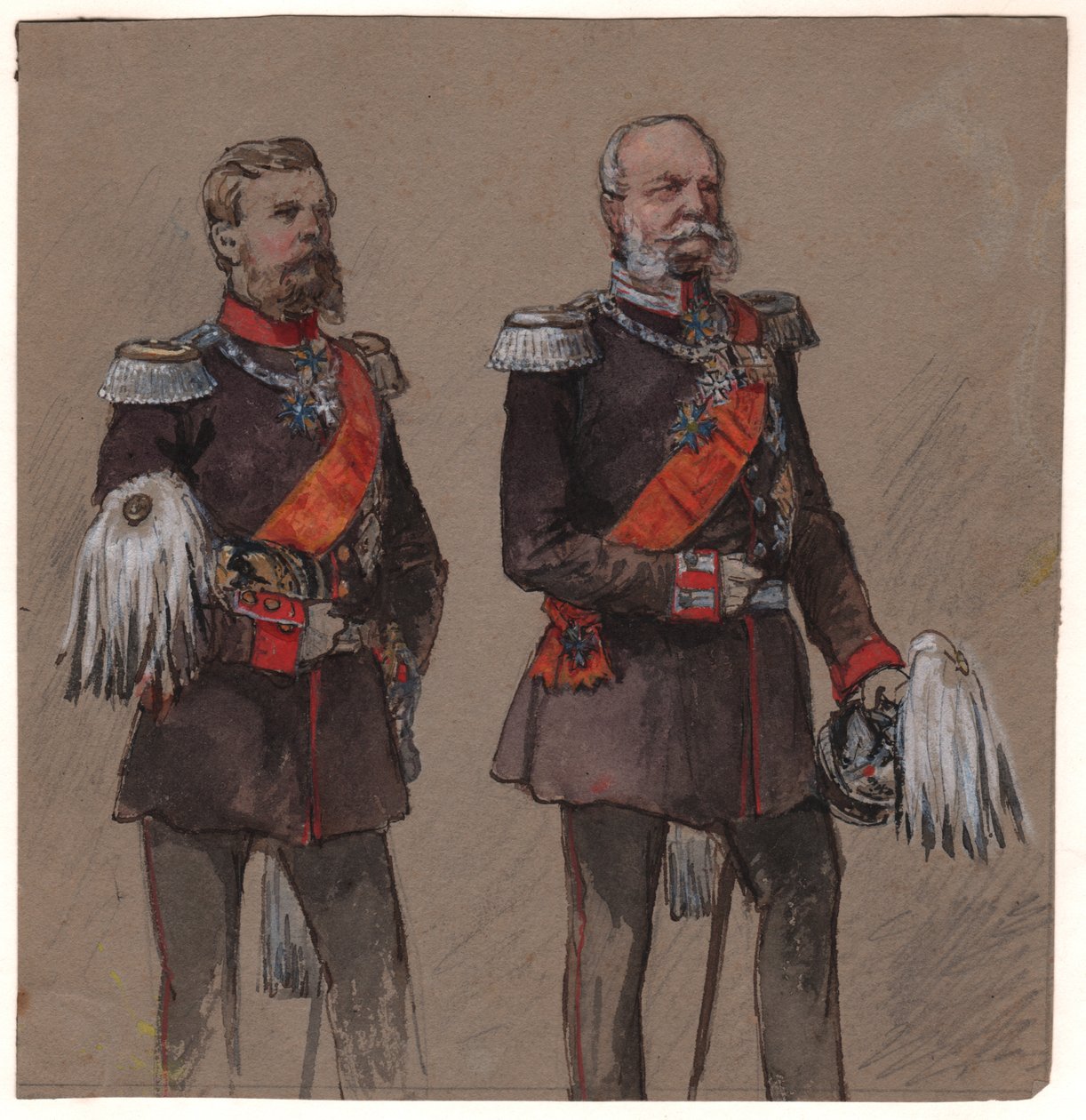 Alexander II of Russia and Wilhelm II of Prussia by . .