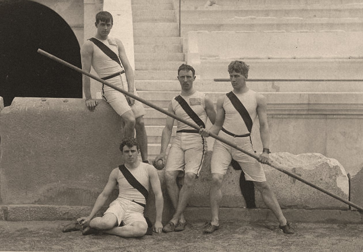 American Athletes at the Summer Olympics, Athens, Greece by . .