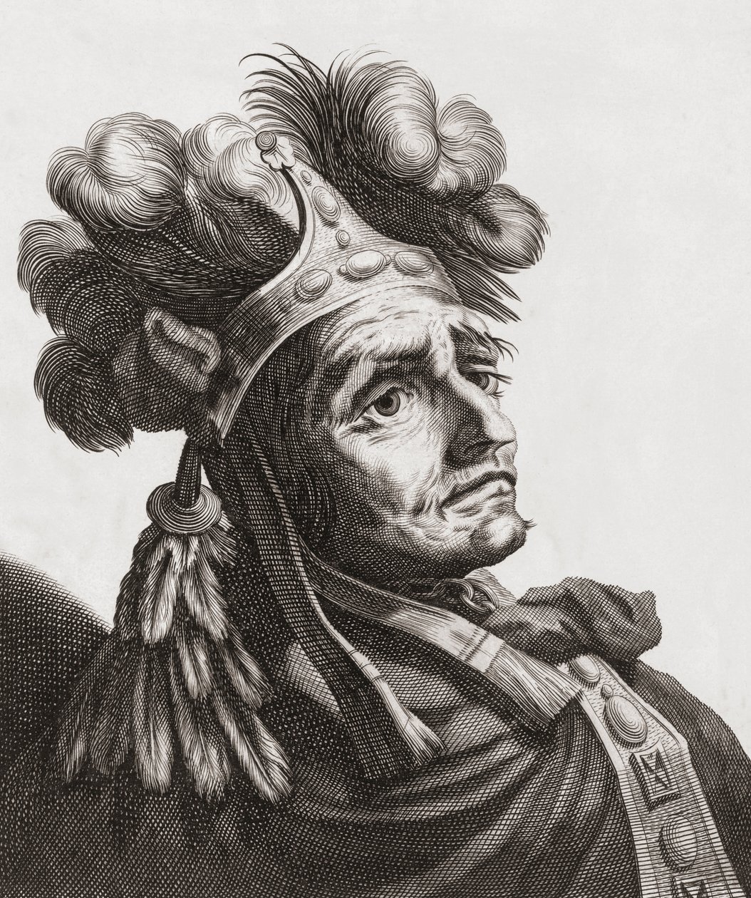 Atahualpa, Last Emperor of the Incas. Portrait by . .