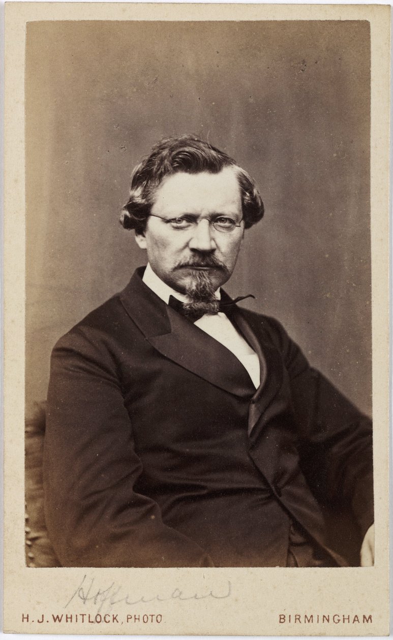 August Wilhelm von Hofmann, German Organic Chemist by Frederick (attr. to) Barnard