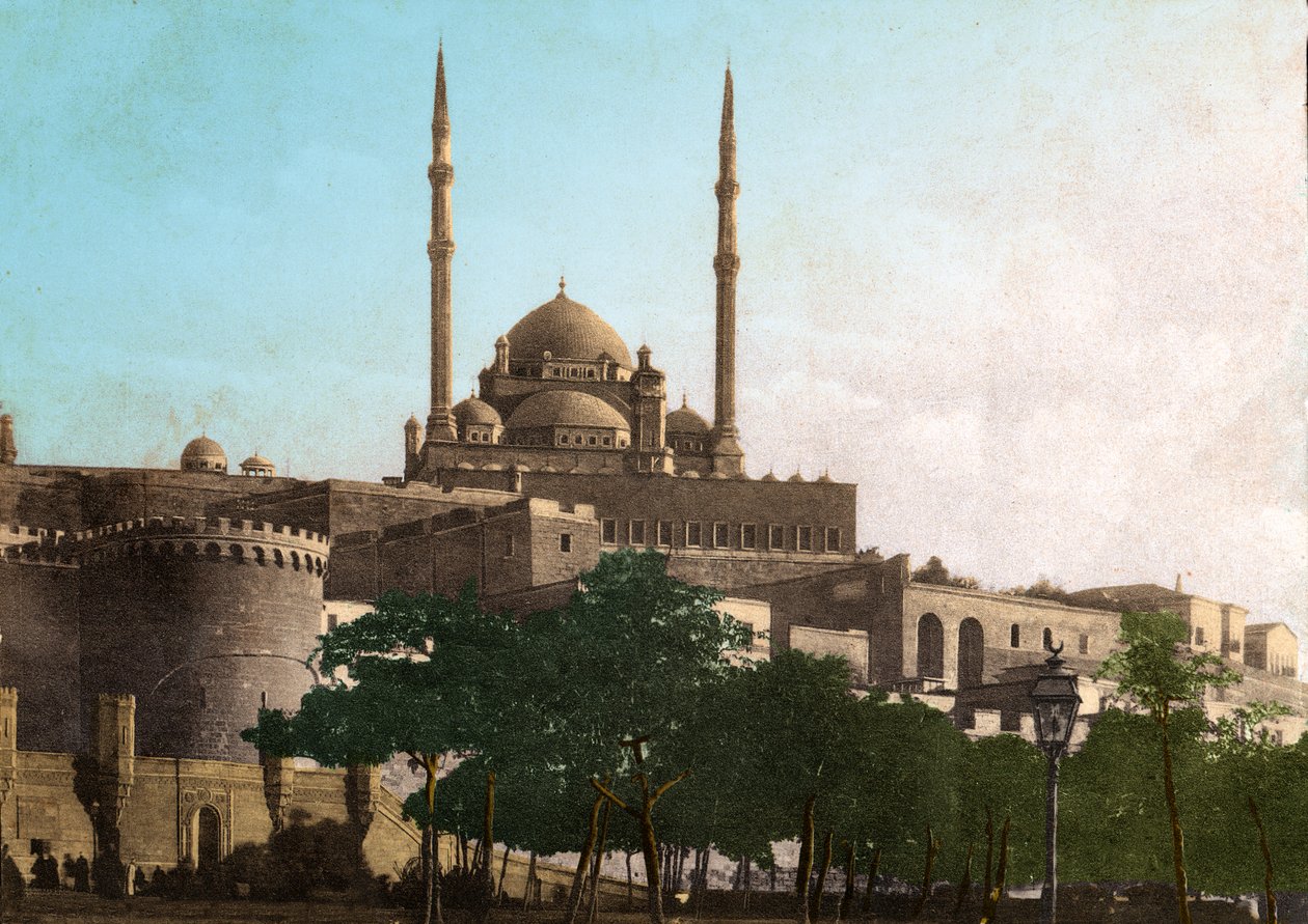 Cairo, the Citadel of Saladin, circa 1920 (photo) by . .