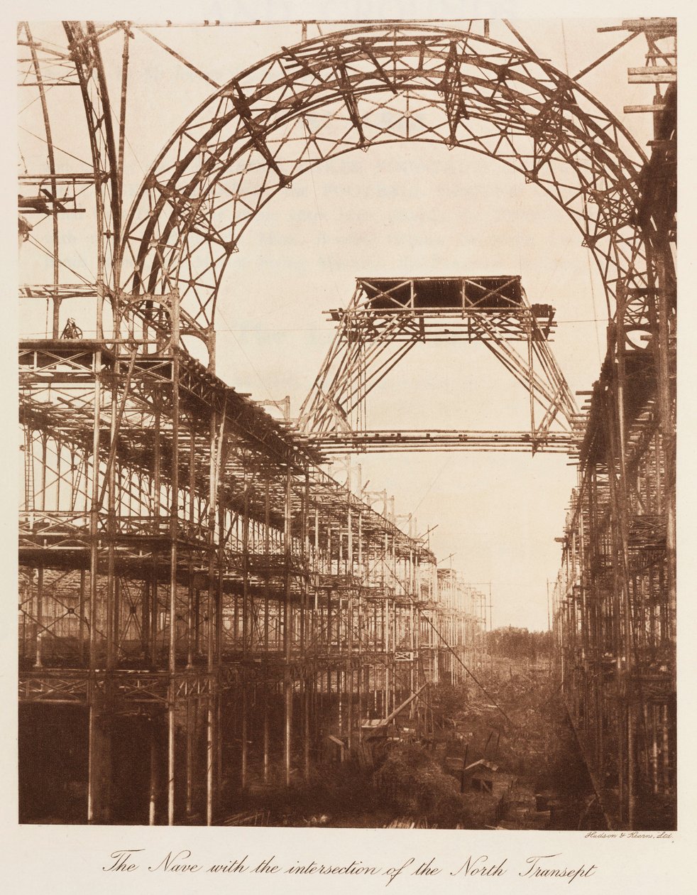 Crystal Palace, Post-Great Exhibition The Crystal Palace, Sydenham, London by Frederick (attr. to) Barnard