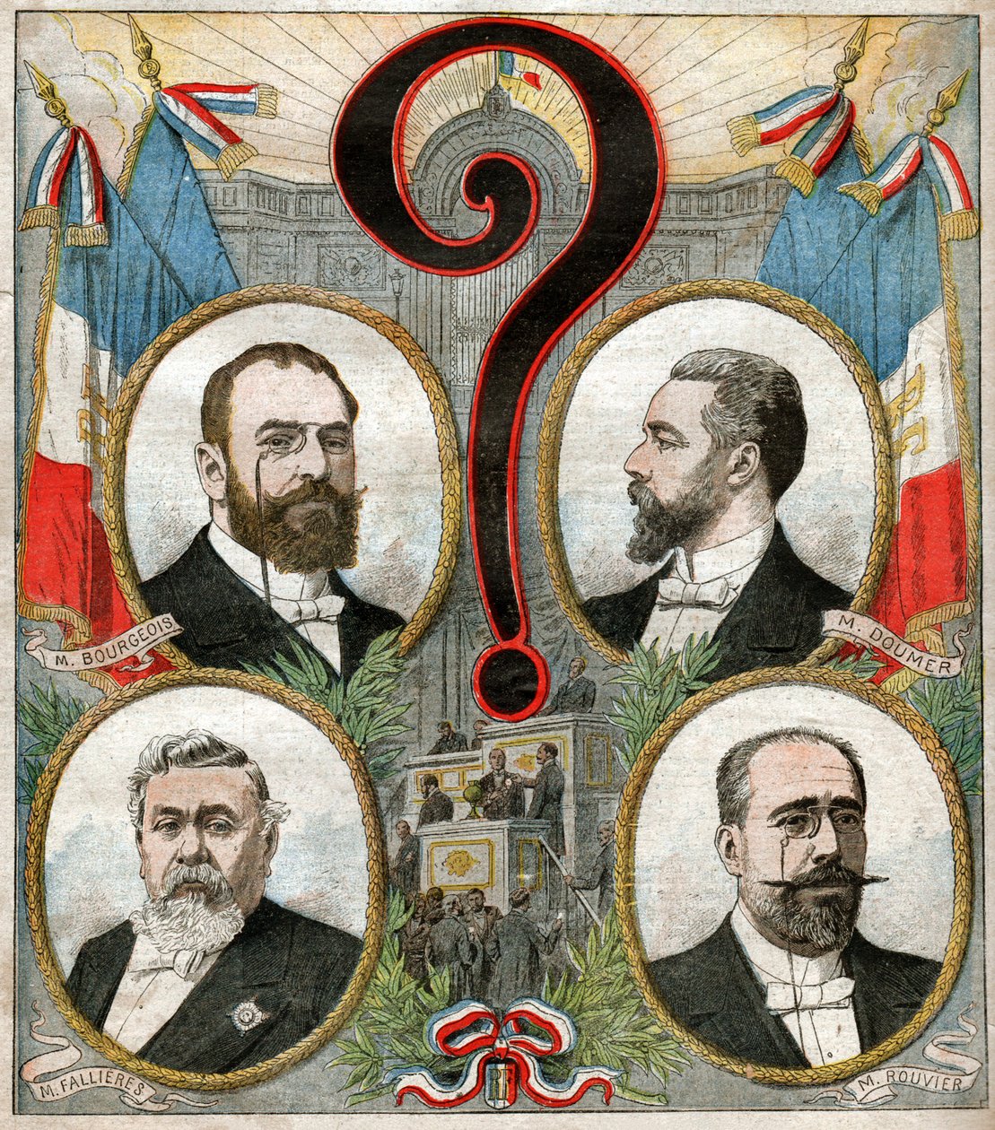 Presidential election of 1906 by Ferdinand Georg Waldmuller