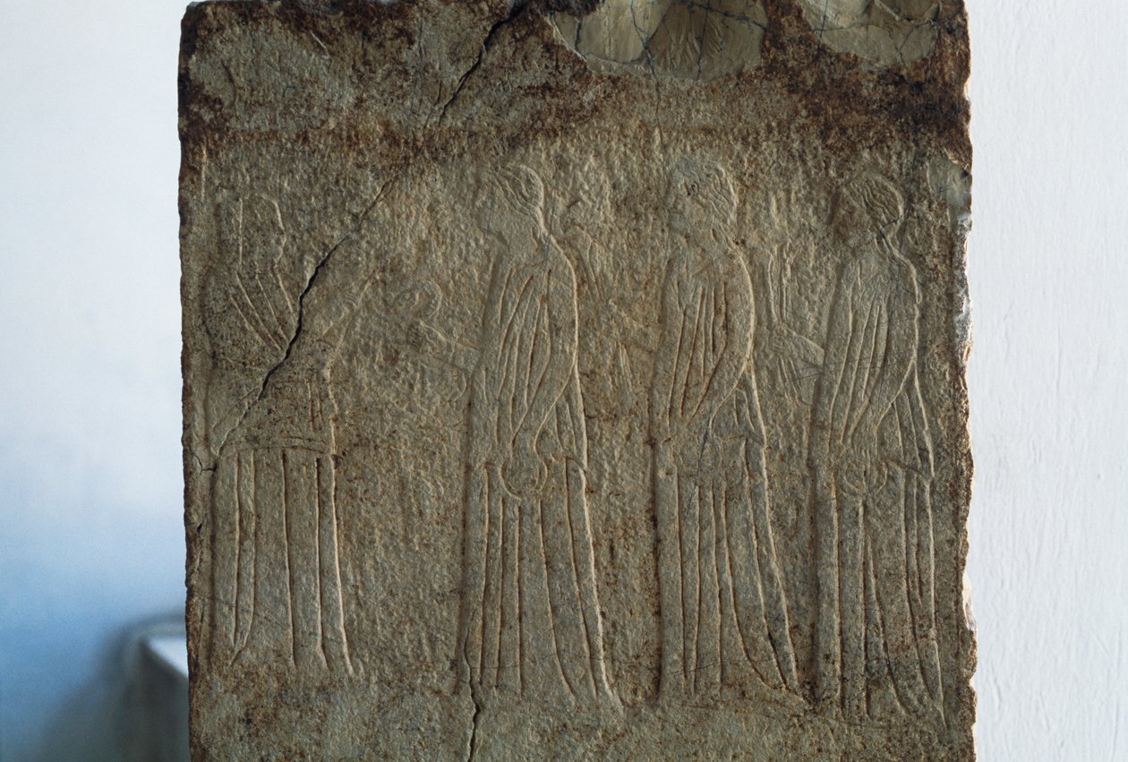 Eumenides, votive relief, Argos, Greece, Greek civilization, 3rd century BC by William Walcutt