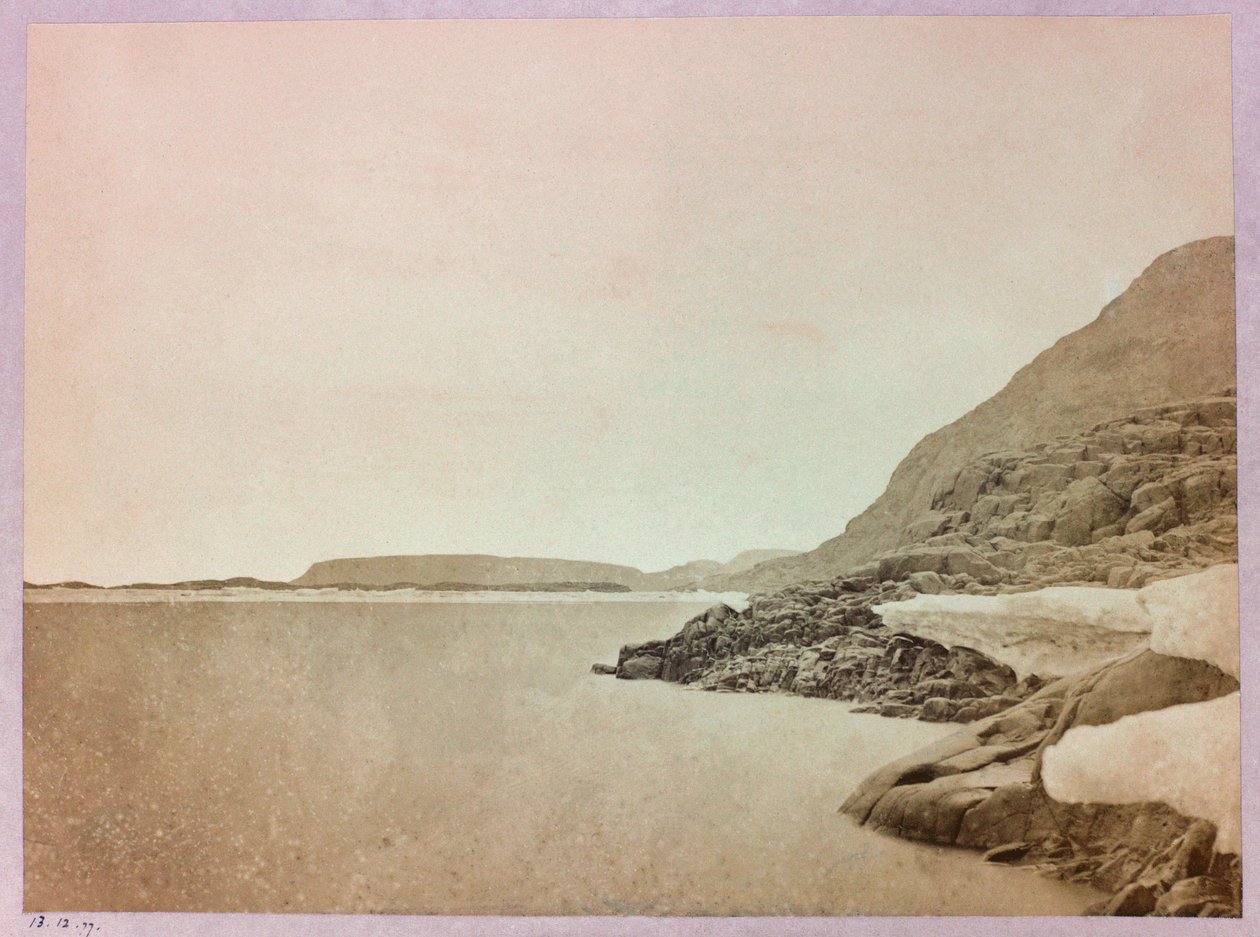 Arctic Expedition (1875-1876) by Captain George Nares (1831-1915): Looking South from Cape Payer by Frederick (attr. to) Barnard
