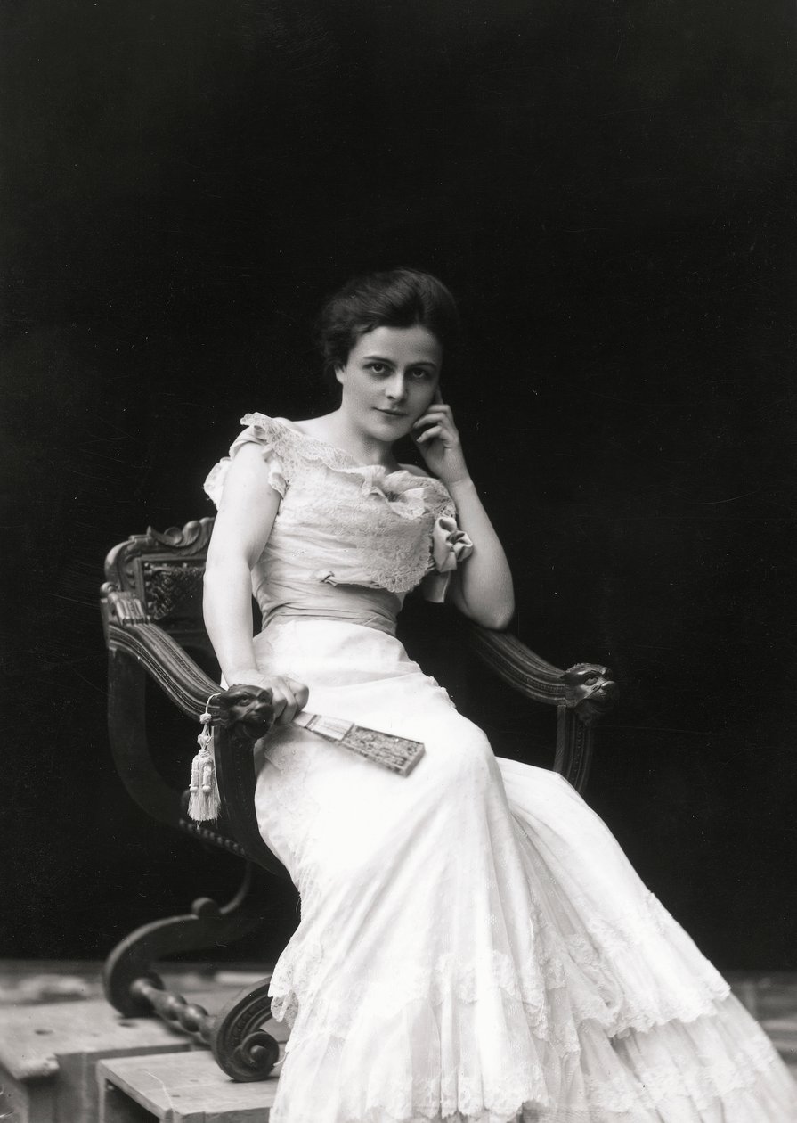 Feminine Portrait by Henry Charles Fehr
