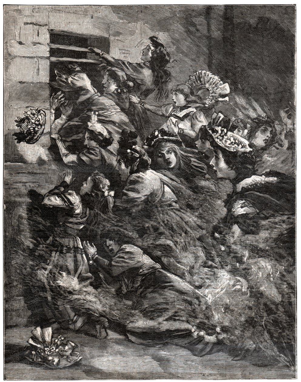 Fire at the Bazar de la Charite by . .