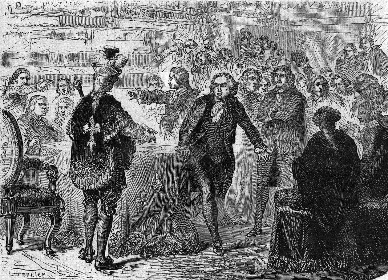 French Revolution: Mirabeau in front of Dreux-Brèze, June 23 by . .