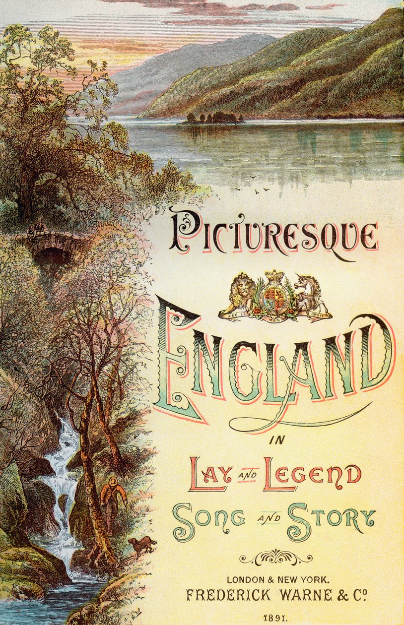Frontispiece to the Book Picturesque England, Its Landmarks and Historic Haunts by . .