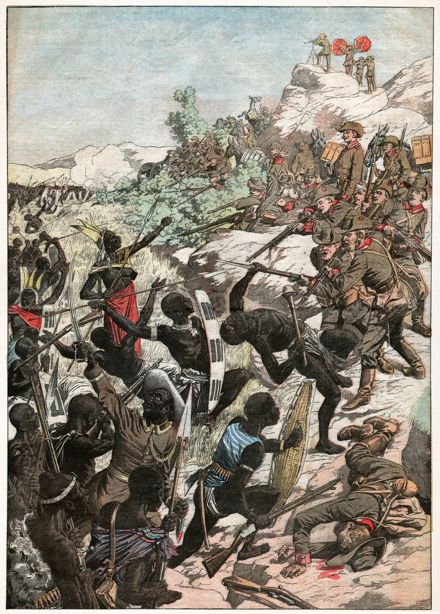 German army in Namibia by . .