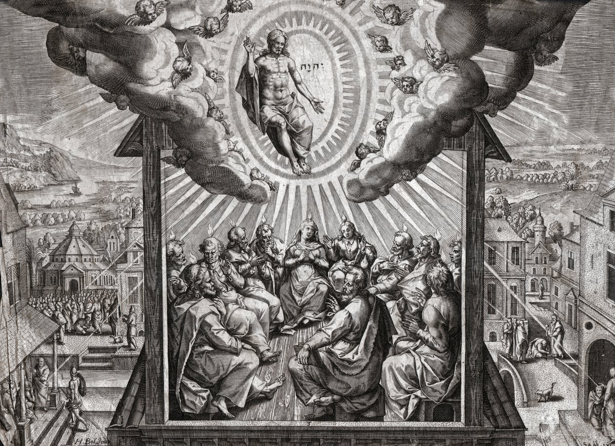 Jesus Christ and the Apostles by . .