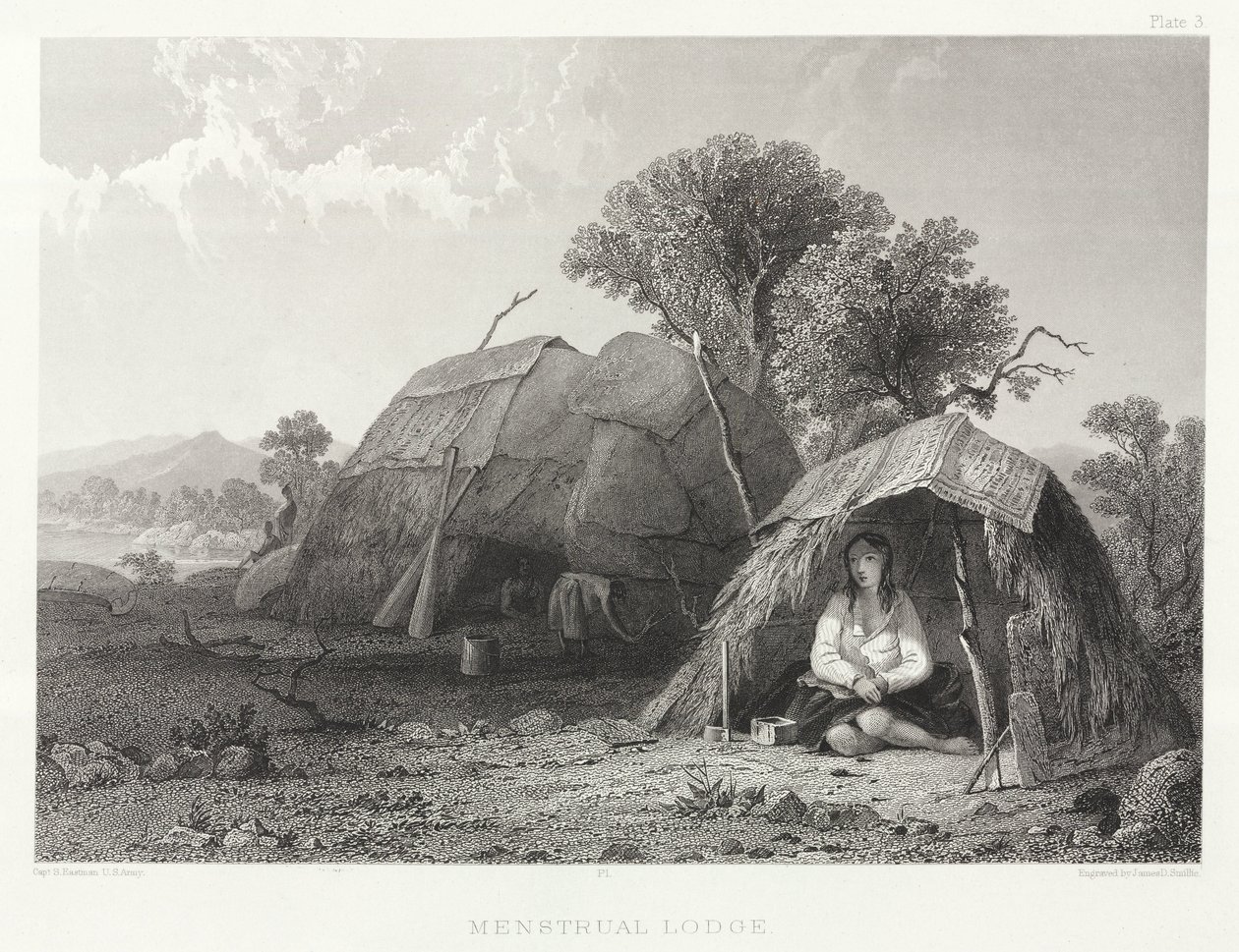 Menstrual Lodge, North America by John Pardon