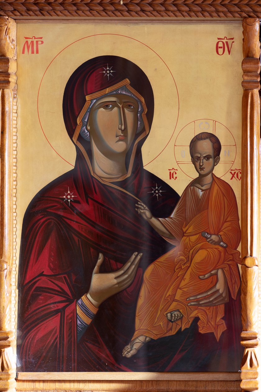 Monastery (Pangarati Manastirea), The Old Church, Interior by . .