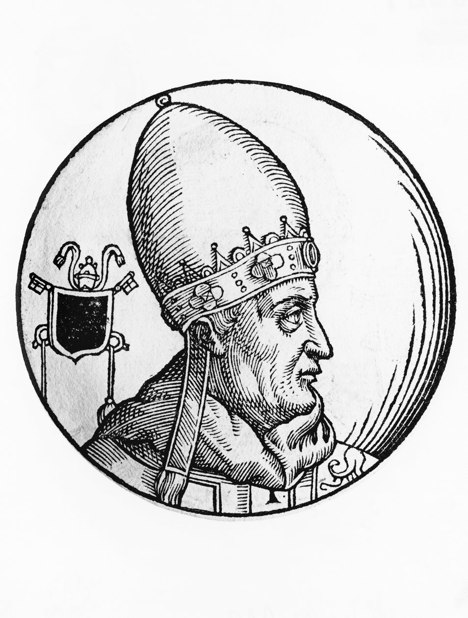 Portrait of Benedict IV (died 903) by William Walcutt
