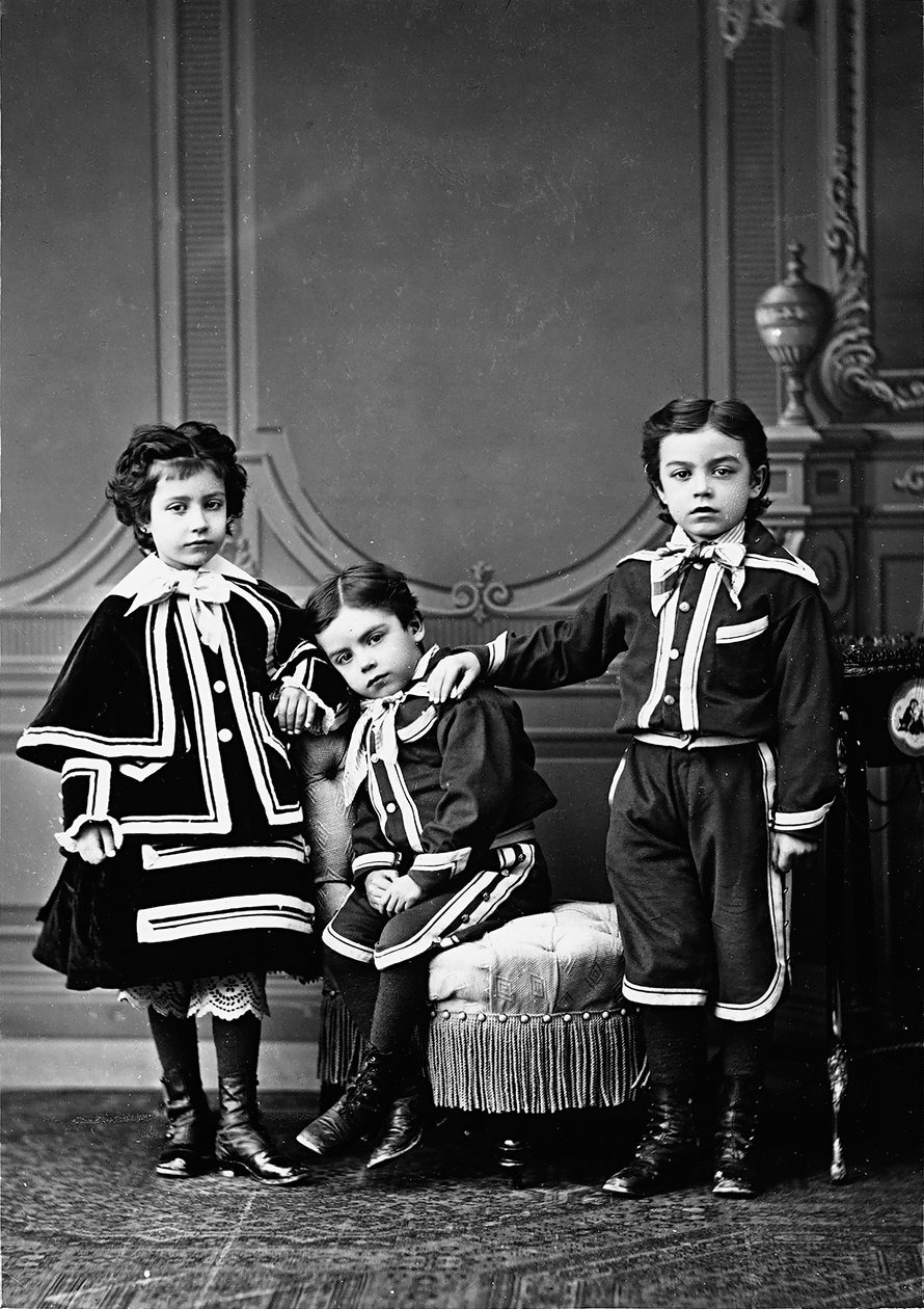 Portrait of the Orsini Children by Henry Charles Fehr
