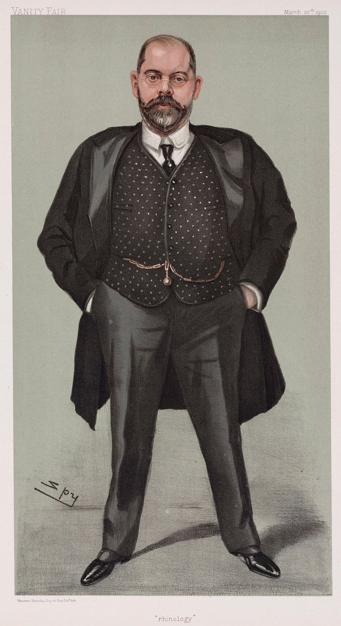 Robert Henry Scanes Spicer, British Rhinologist by Henry Charles Fehr